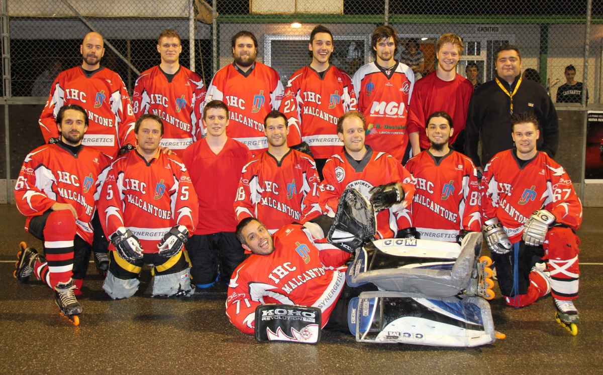 IHC Malcantone Mannschaftsfoto 2014